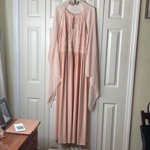Mother of the Bride/Bridesmaid Gown and Shawl